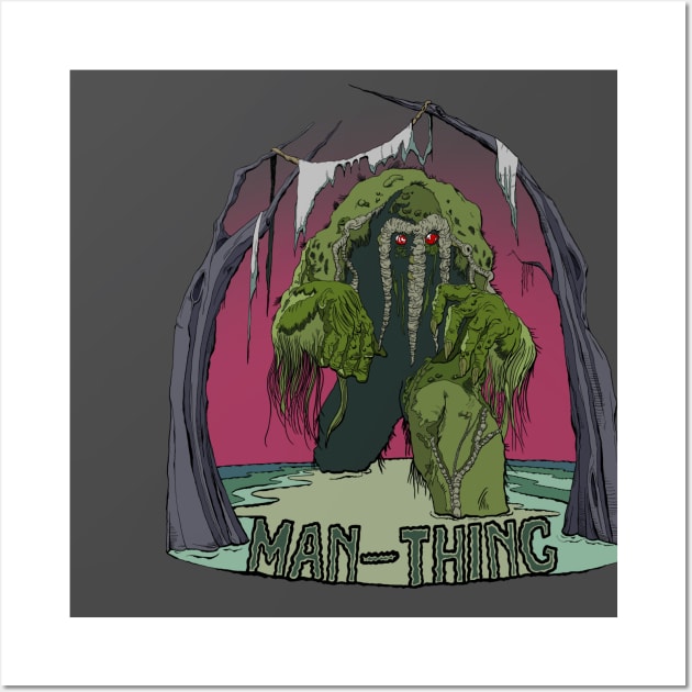 Man-Thing Wall Art by Grave Adventures 